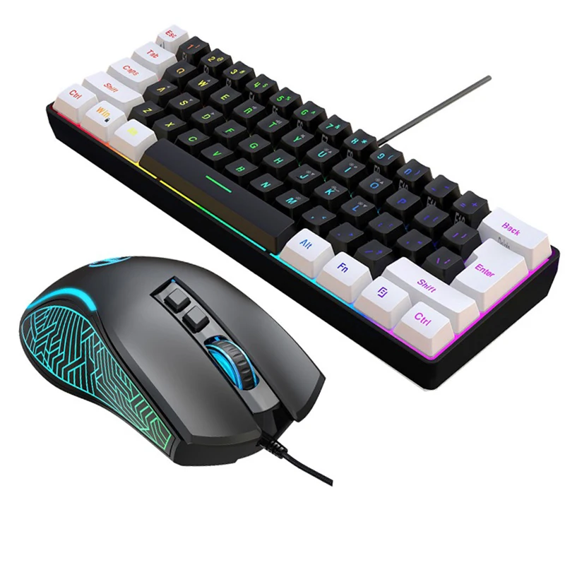 Gaming Keyboard And Mouse Wireless - Kit de Teclado y Ratón para