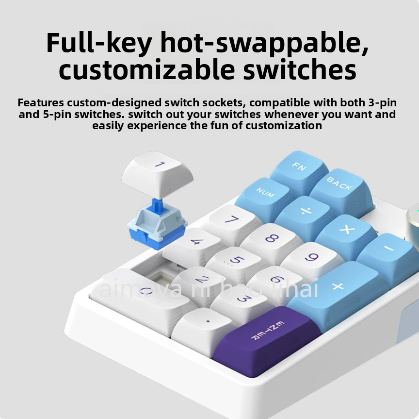 Gaming Keyboard Bluetooth - Teclado Mecánico Inalámbrico Bluetooth Kzzi K20