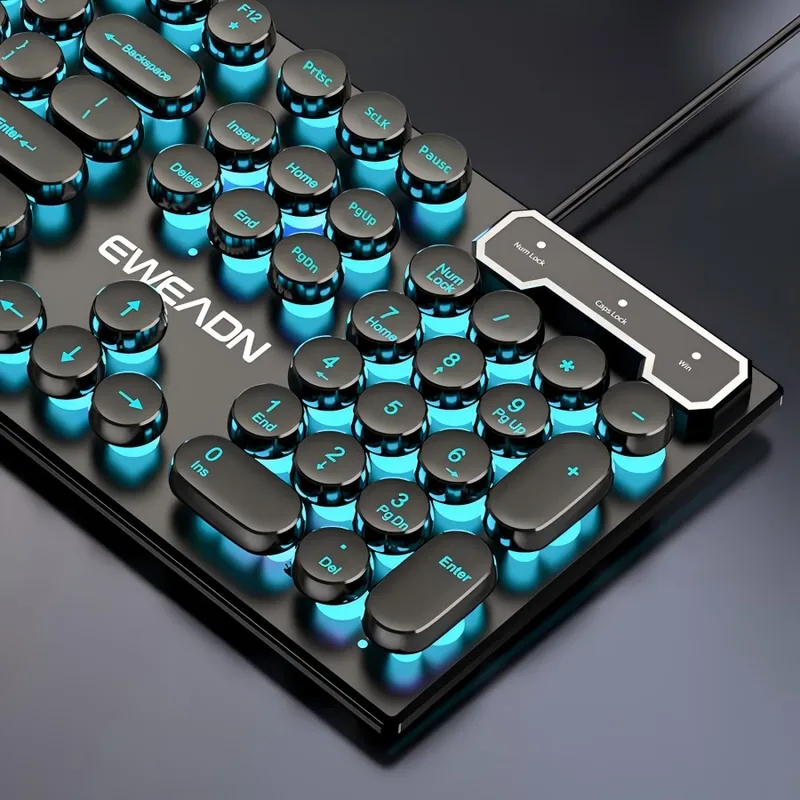Gaming Keyboard Mouse Wireless - Conjunto de Teclado y Ratón Mecánico