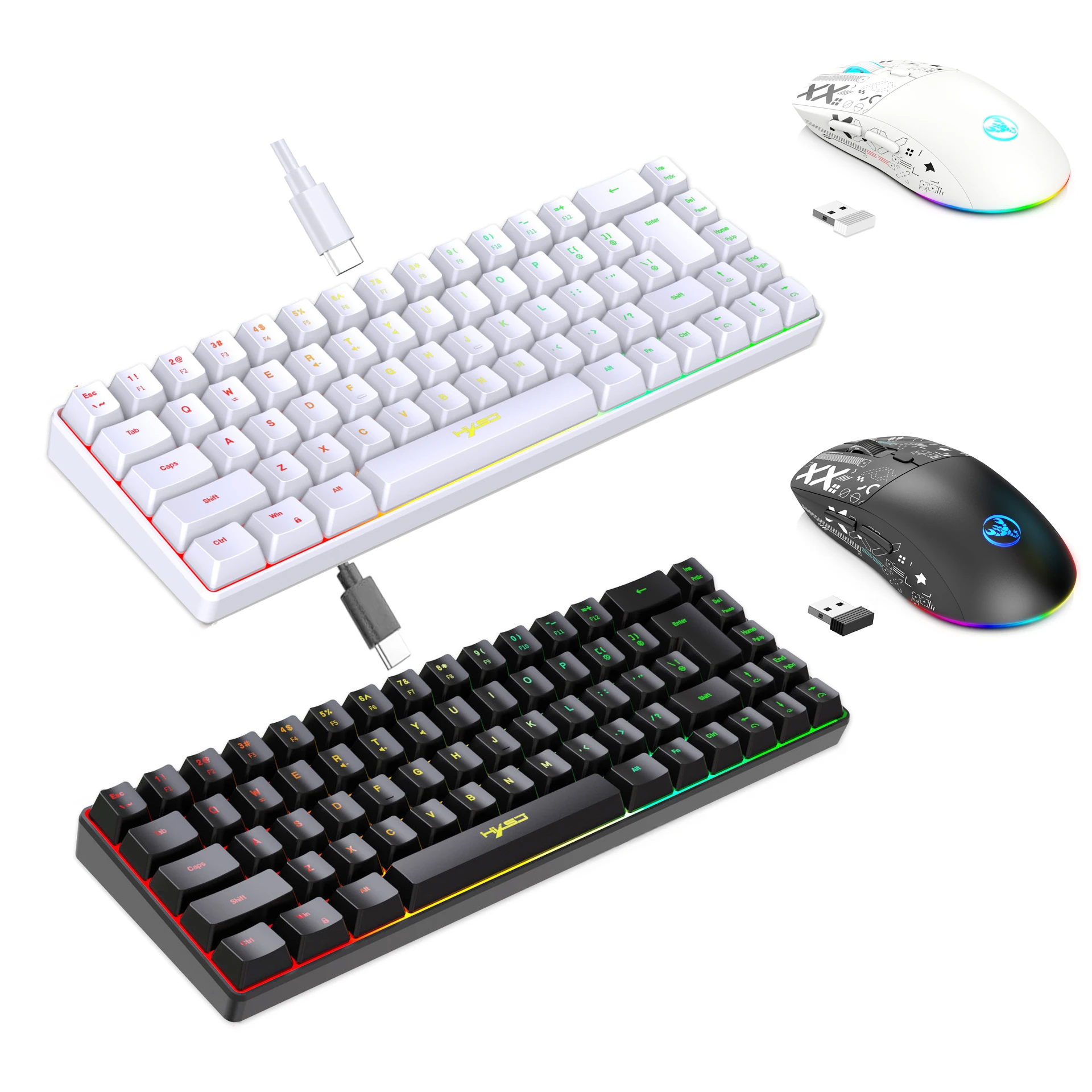 Gaming Keyboard And Mouse Wireless - Combo de Teclado y Ratón con