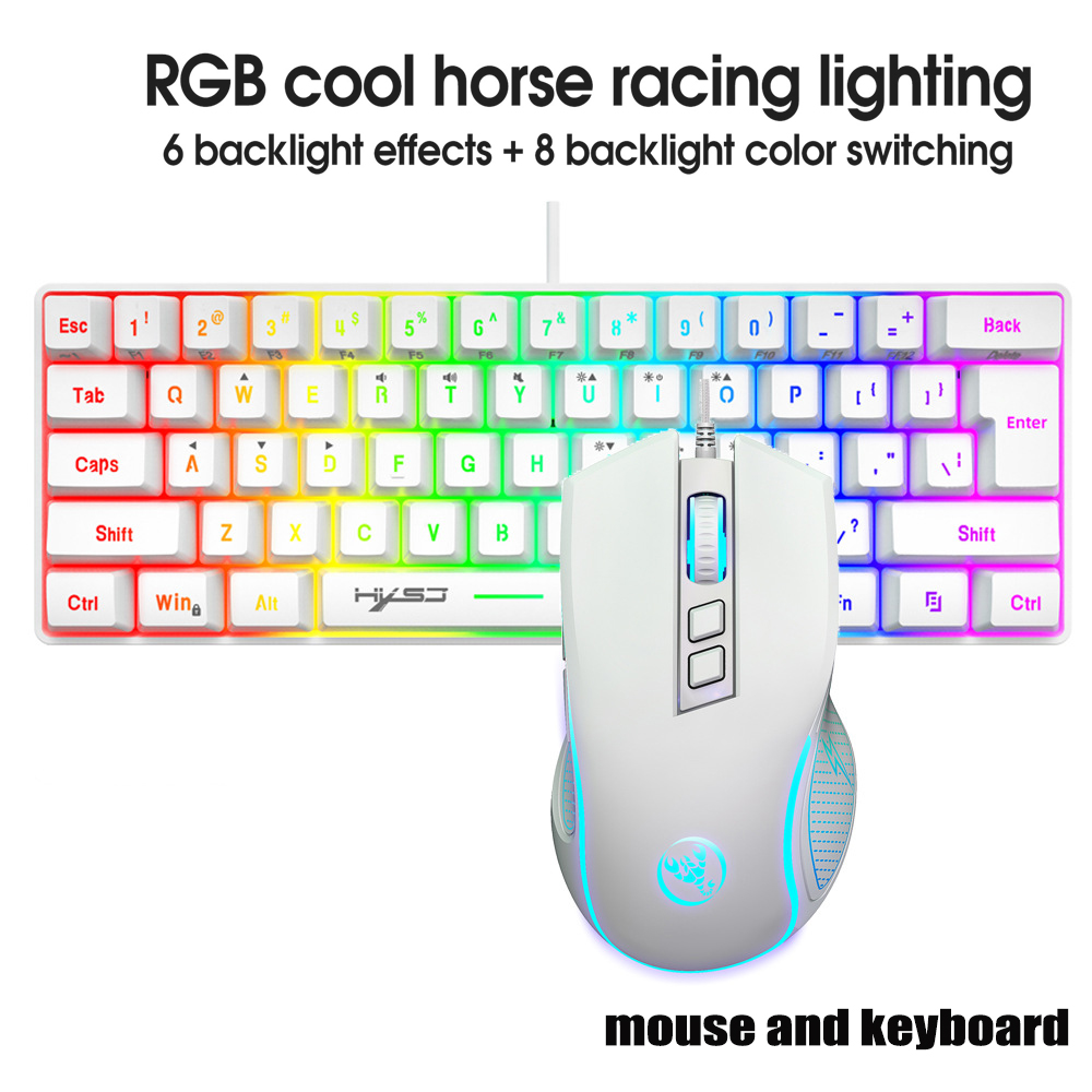 Gaming Keyboard And Mouse Wireless - Kit de Teclado y Ratón Gamer,