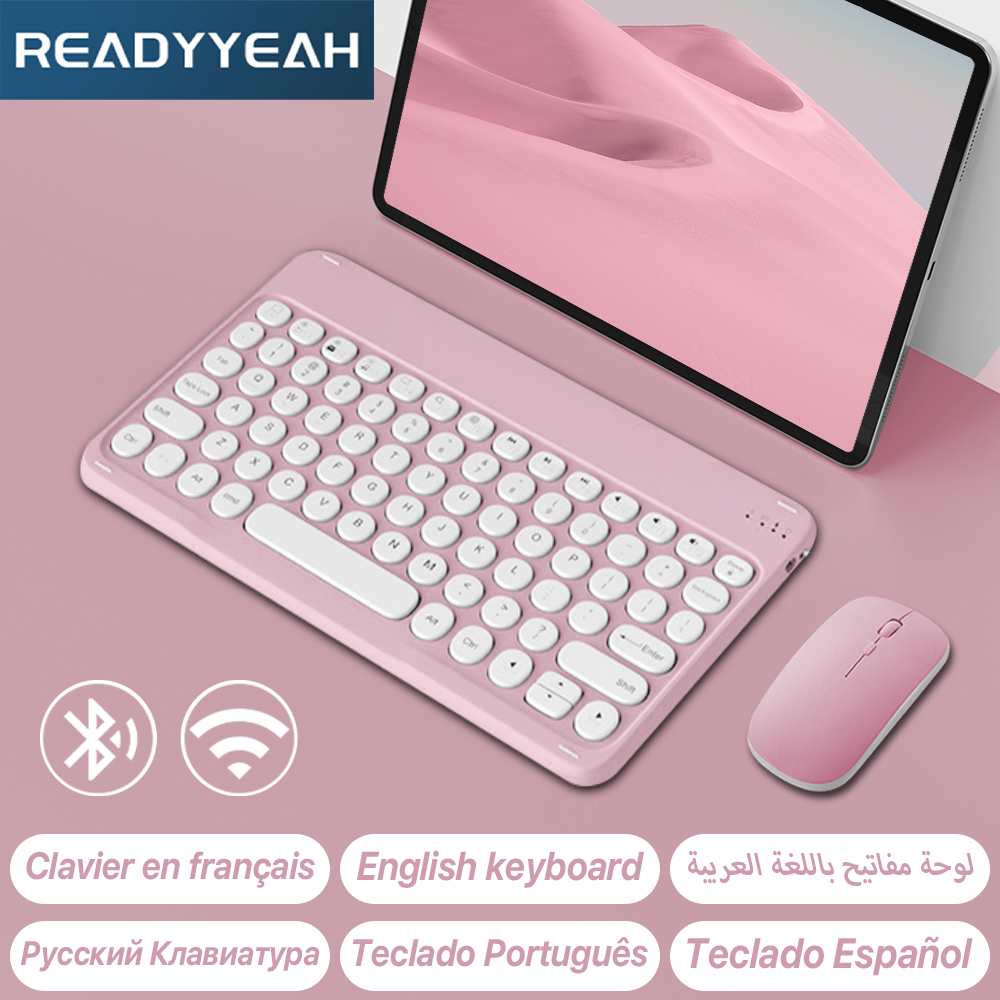 Gaming Keyboard Mouse Wireless - Teclado y ratón inalámbricos para Apple