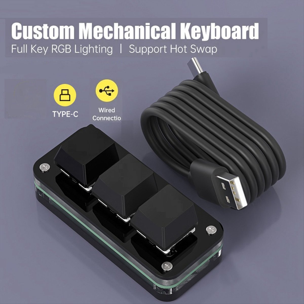 Gaming Keyboard Types - doyou Mini Teclado Programable de 3