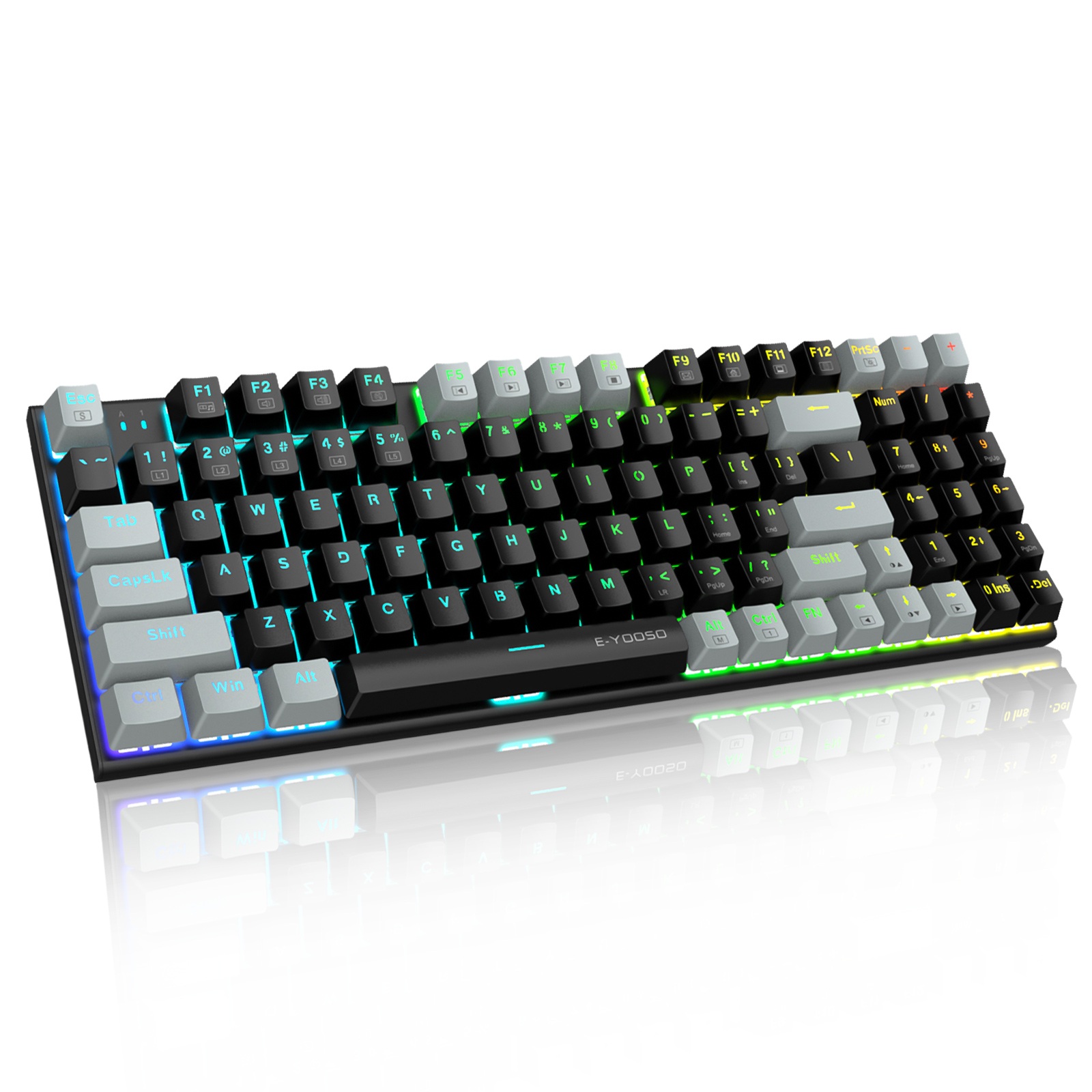 Gaming Keyboard E Yooso - Teclado mecánico para juegos E-YOOSO Z-19,