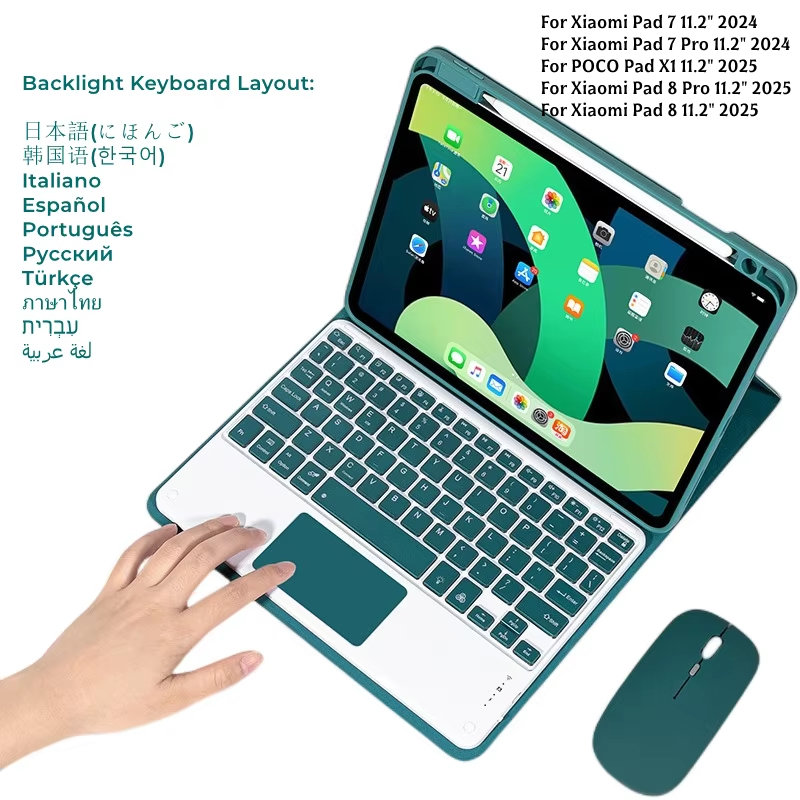 Funda con Teclado Retroilumina - Gaming Keyboard And Mouse Wireless reseña y precio
