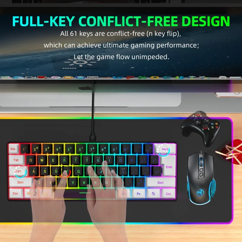 Kit de Teclado y Ratón para Ju - Gaming Keyboard And Mouse Wireless reseña y precio