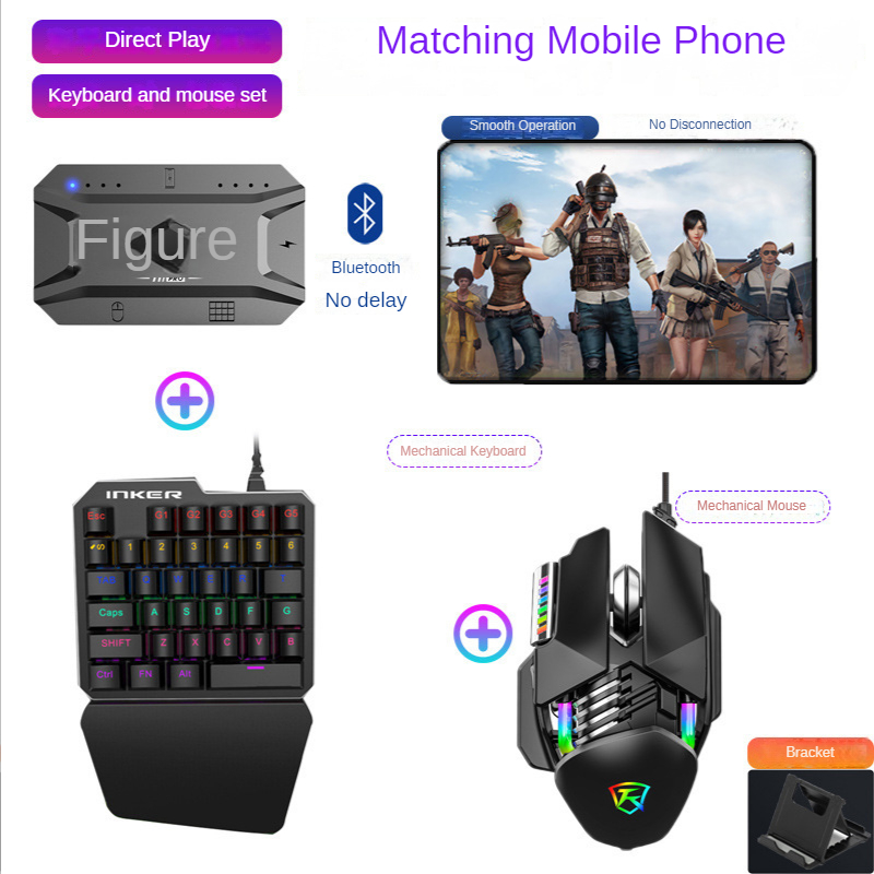 Convertidor de Juegos para Tel - Gaming Keyboard And Mouse Wireless reseña y precio