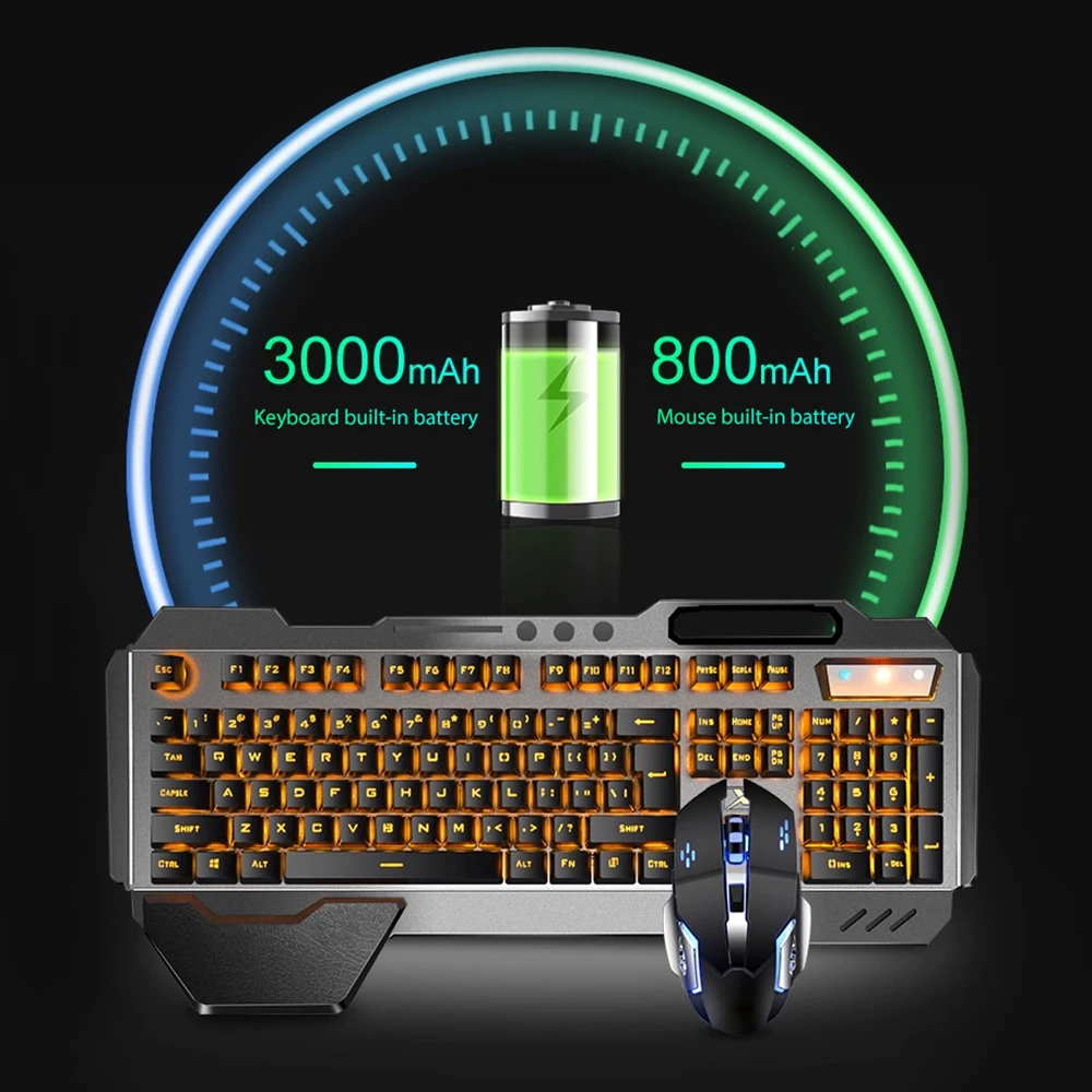 Teclado y ratón inalámbricos K - Gaming Keyboard And Mouse Wireless reseña y precio