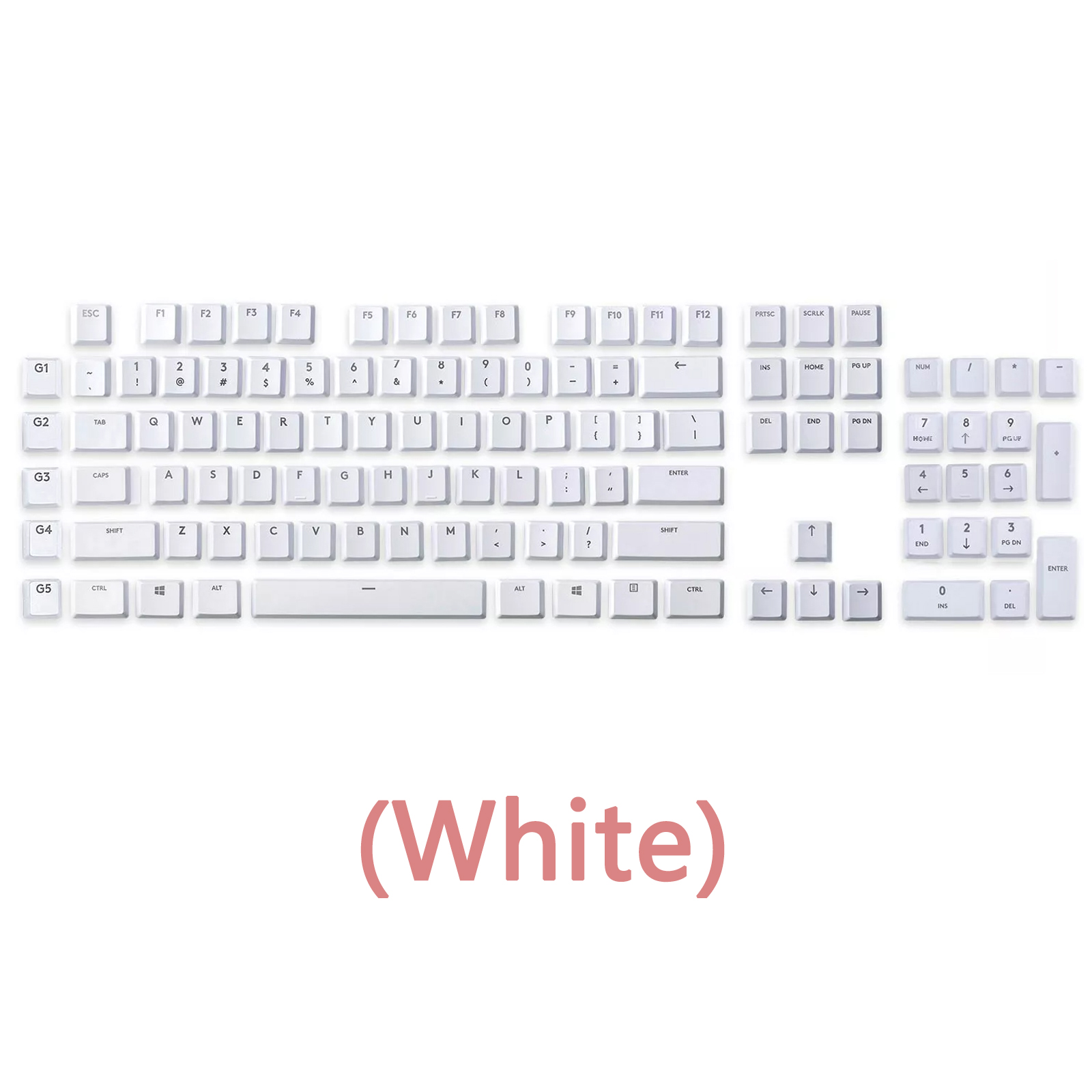Juego Completo de Teclas para  - Gaming Keyboard Tkl reseña y precio