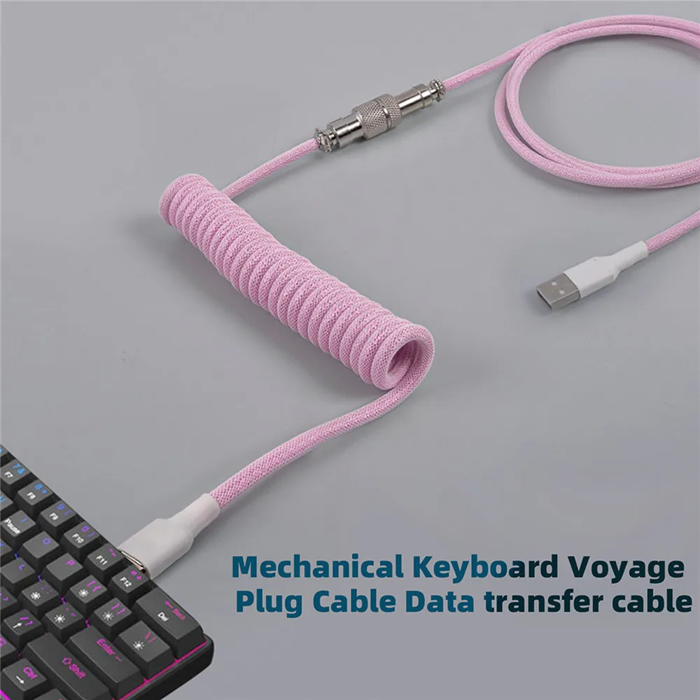 Nuevo Cable en espiral para te - Gaming Keyboard Types reseña y precio