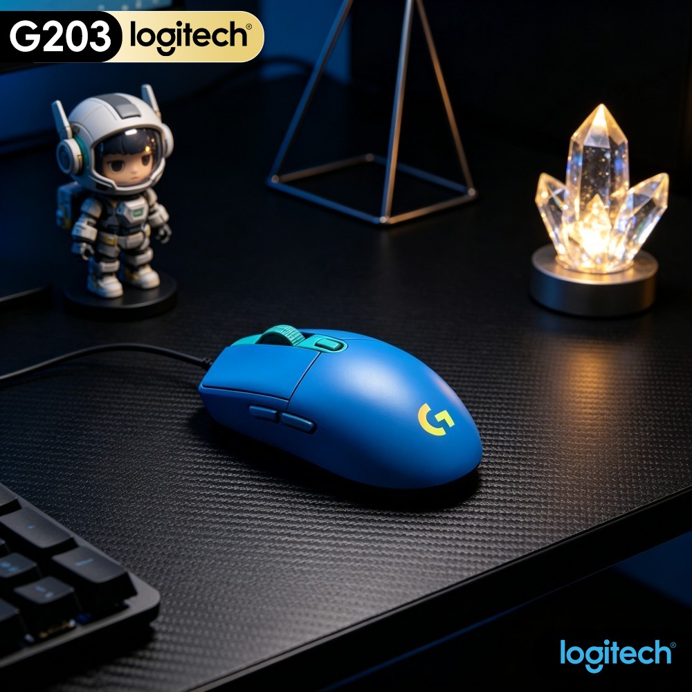 Ratón para Juegos Logitech G20 - Logitech Mouse G203 reseña y precio