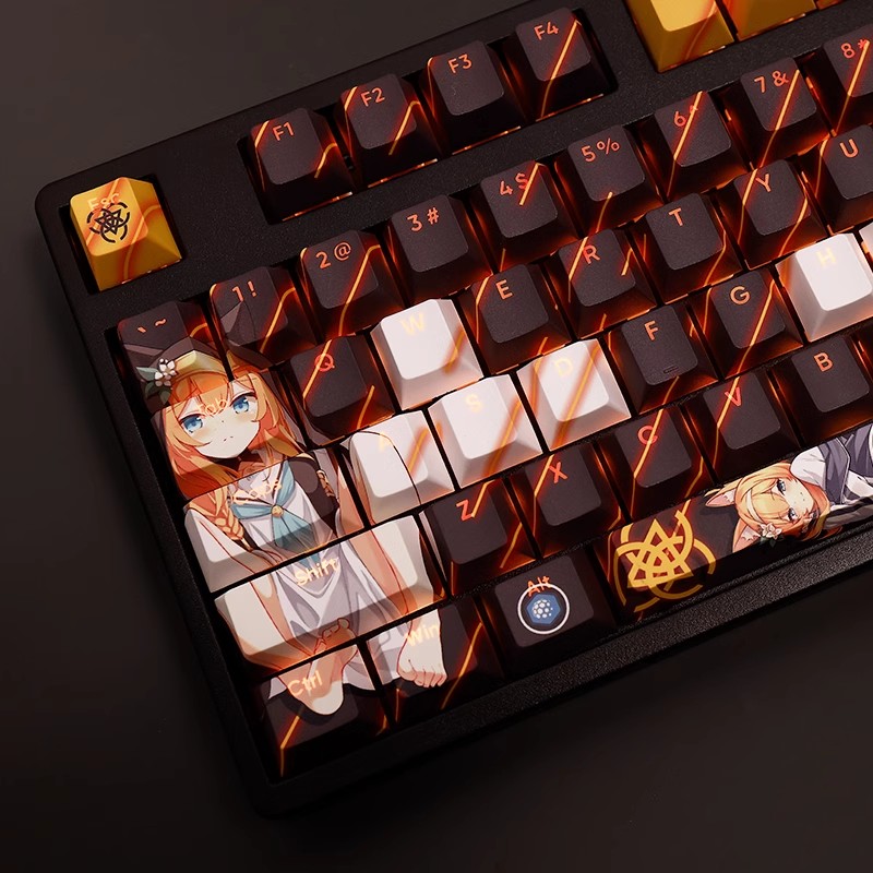 108 teclas/juego de teclas Loc - Gaming Keyboard Backlit reseña y precio