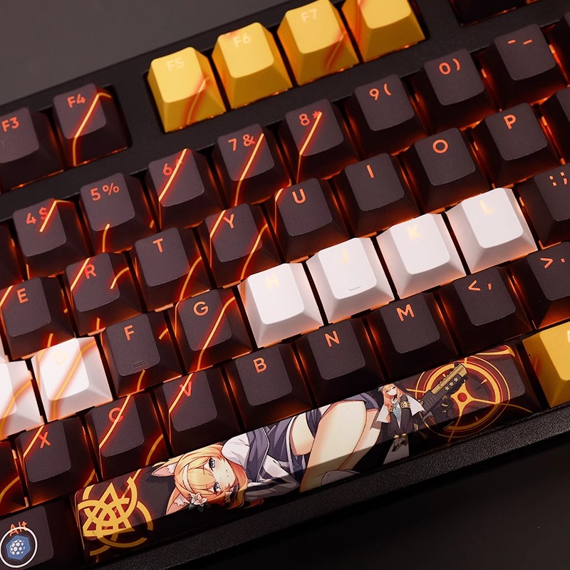 108 teclas/juego de teclas Loc - Gaming Keyboard Backlit reseña y precio
