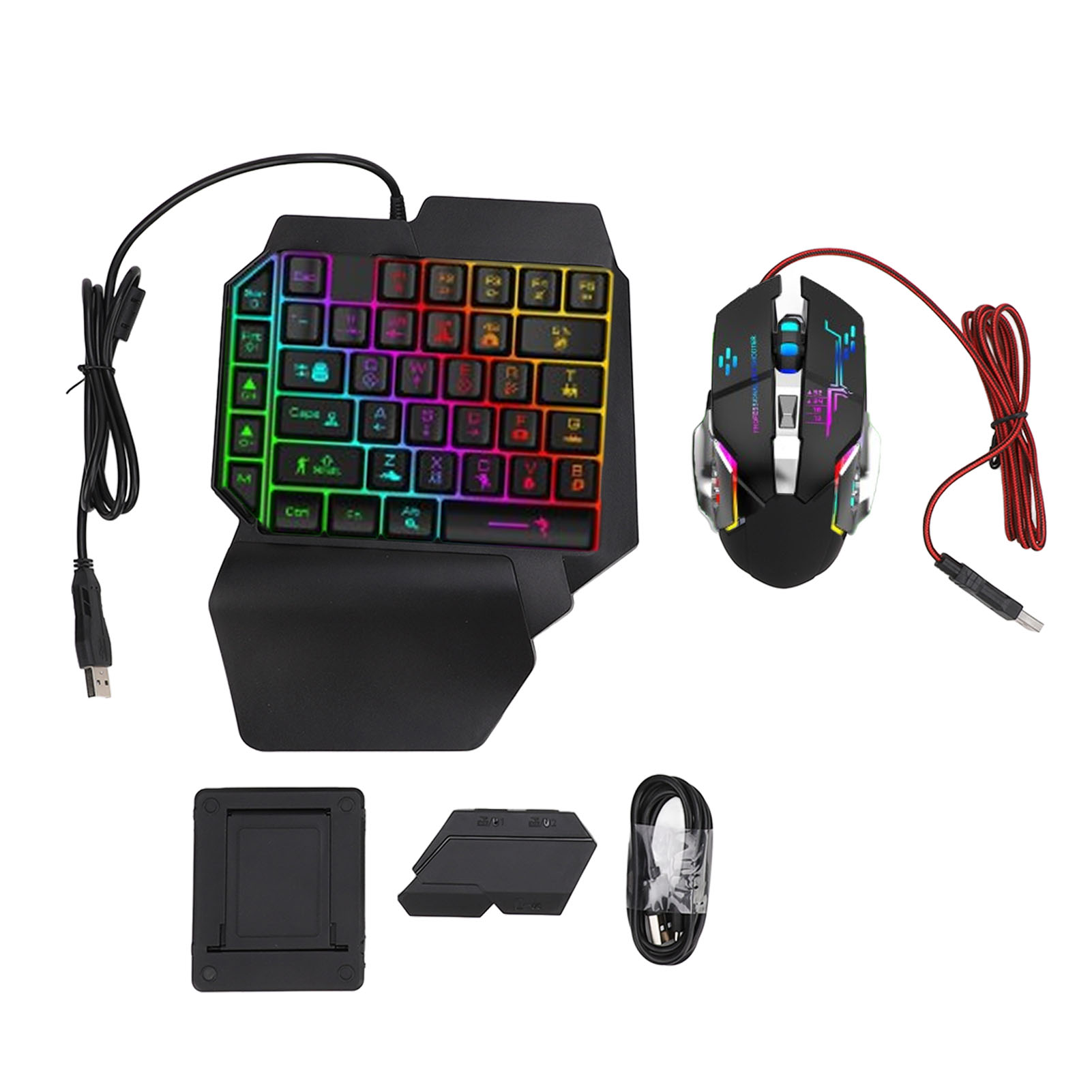 Conjunto de convertidor de tec - Gaming Keyboard And Mouse Set reseña y precio