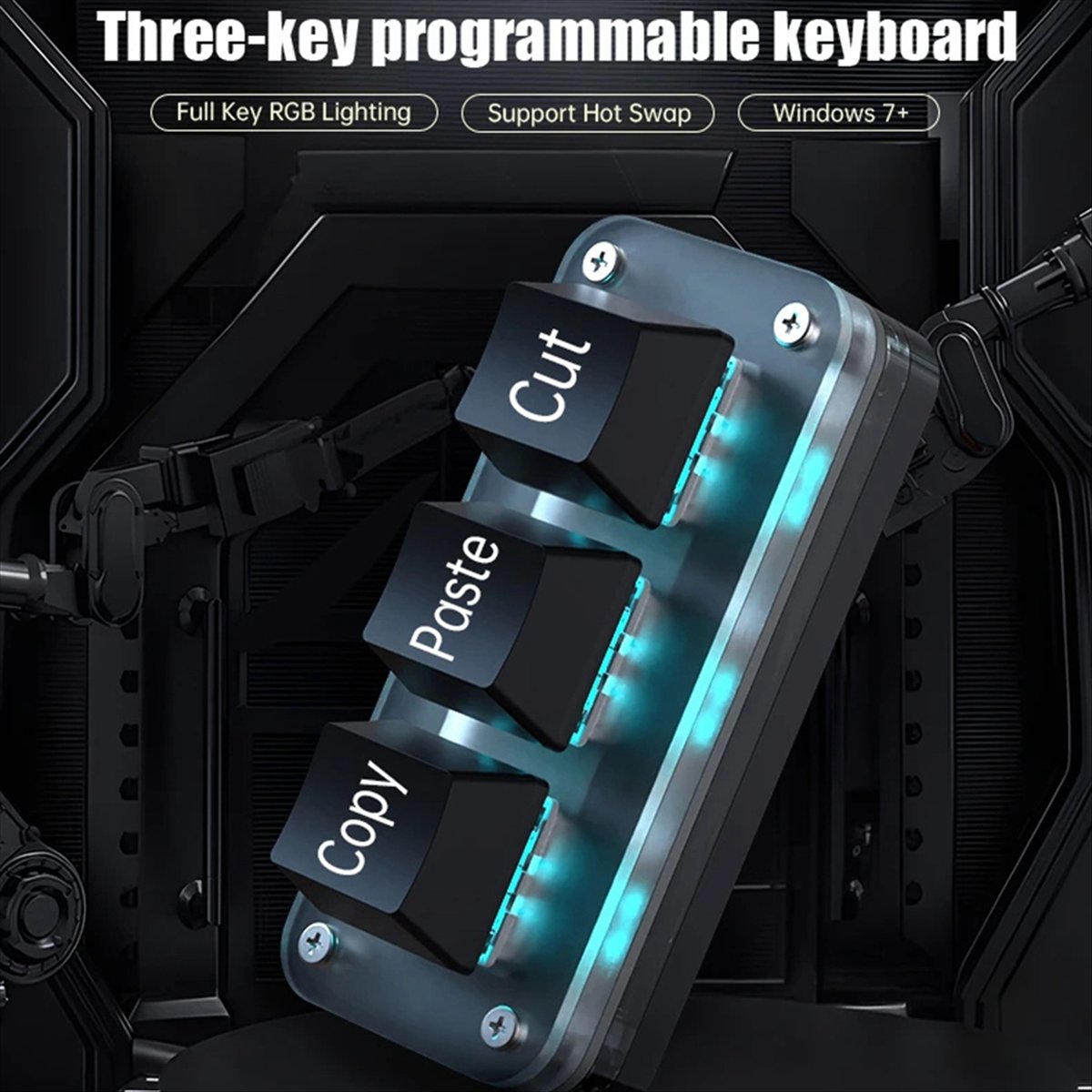 doyou Mini Teclado Programable - Gaming Keyboard Types reseña y precio