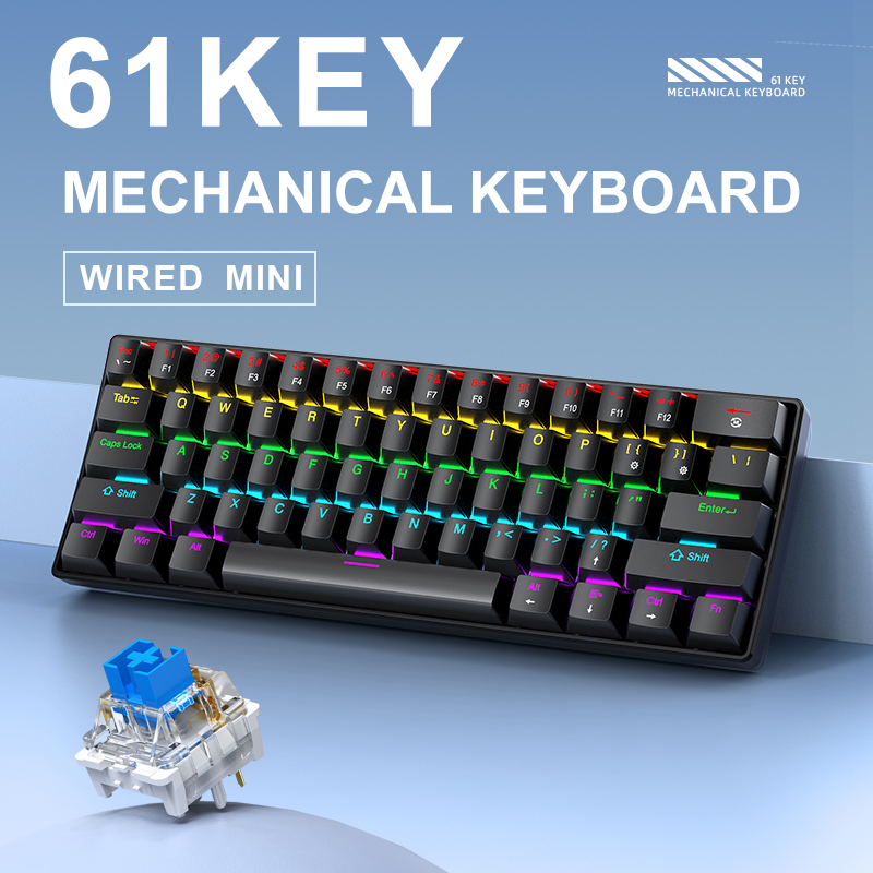 Teclado Mecánico para Juegos K - Gaming Keyboard And Mouse Set reseña y precio