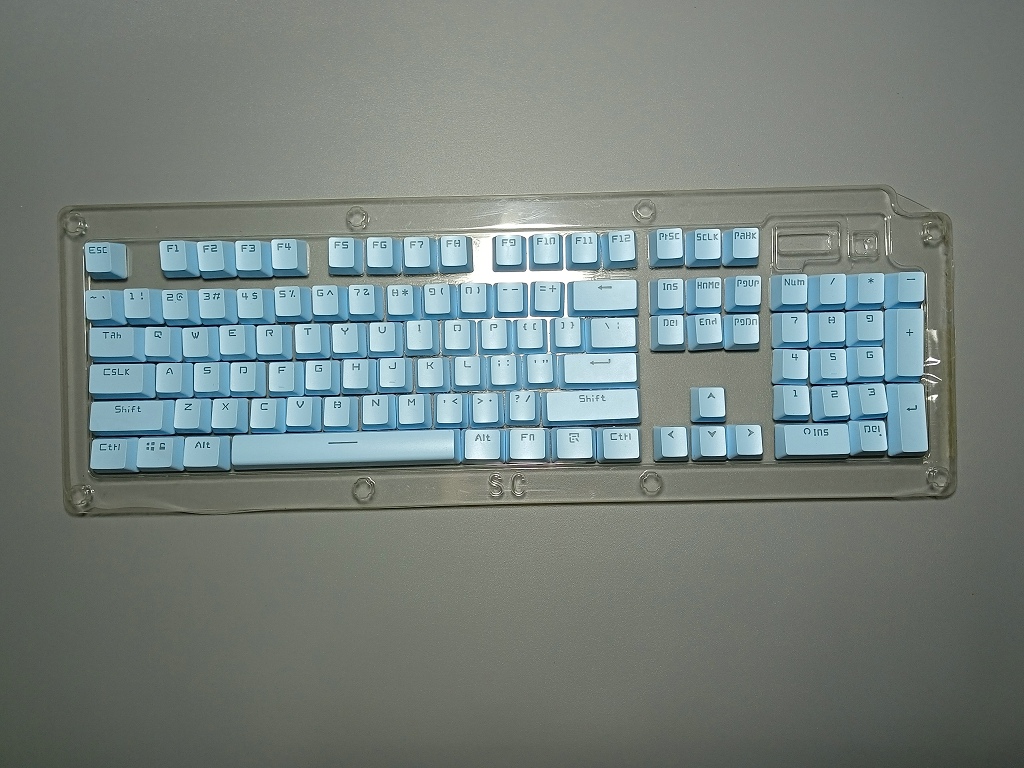 Teclado transparente Corsair P - Gaming Keyboard Corsair reseña y precio