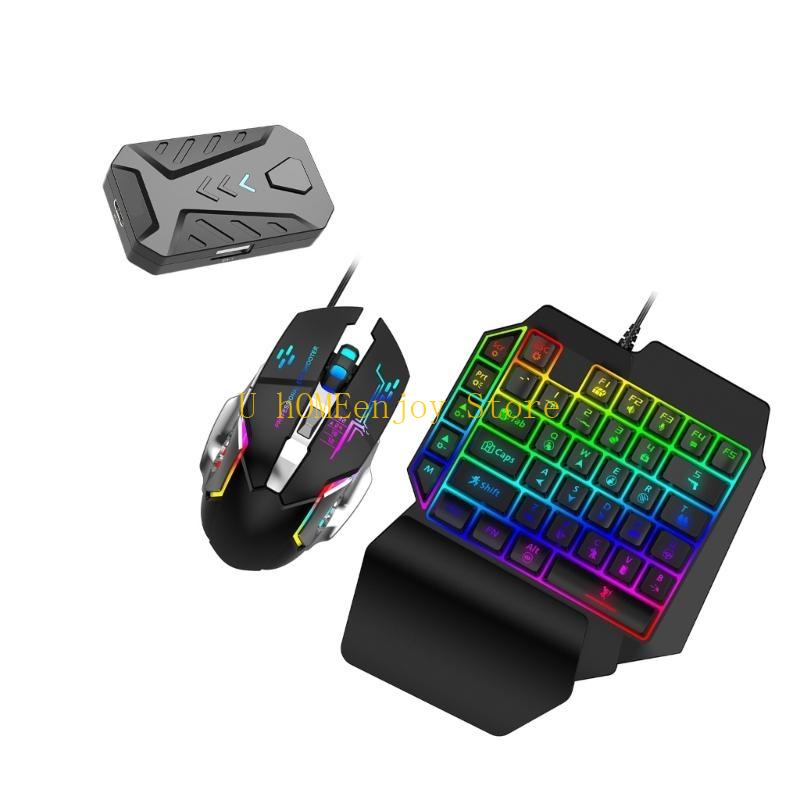 B0KF Convertidor teclado y rat - Gaming Keyboard And Mouse Converter For Mobile reseña y precio