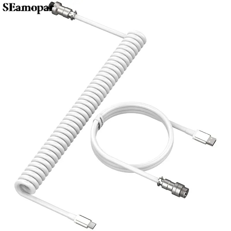 Cable Mecánico Enrollado para  - Gaming Keyboard Types reseña y precio