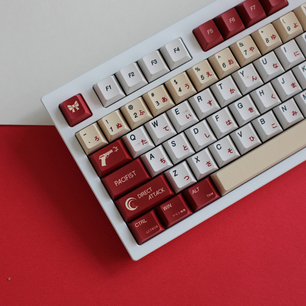 Teclas PBT de Anime Lycoris Re - Gaming Keyboard Bluetooth reseña y precio