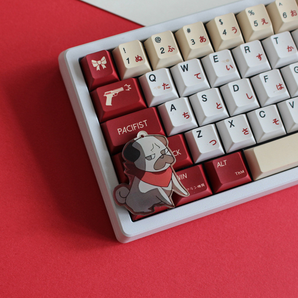 Teclas PBT de Anime Lycoris Re - Gaming Keyboard Bluetooth reseña y precio
